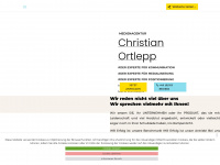 christian-ortlepp.de Webseite Vorschau