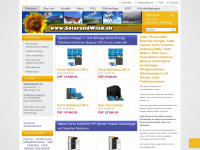 solarandwind.ch Webseite Vorschau
