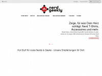 nerd-geekly.com Webseite Vorschau