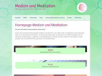 medizin-und-meditation.de Webseite Vorschau