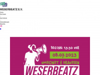 weserbeatz.de Webseite Vorschau
