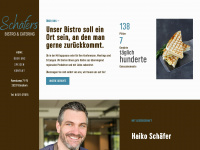 schaefers-bistro.de Webseite Vorschau