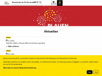 plauen900.de Webseite Vorschau