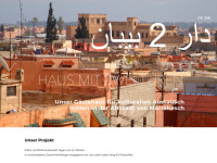 maroc2cultures.ch Webseite Vorschau