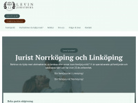 levinjuristbyra.se Webseite Vorschau