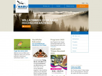 nabu-hochschwarzwald.com Webseite Vorschau
