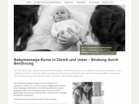 baby-massage-zuerich.ch Webseite Vorschau