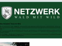 netzwerk-wald-mit-wild.de Webseite Vorschau