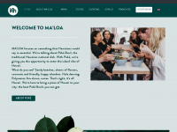 maloa.com Webseite Vorschau
