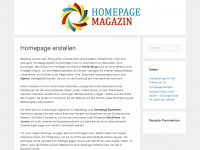 homepagemagazin.de Webseite Vorschau