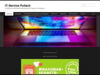 it-service-pullach.de Webseite Vorschau