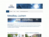 metallbau-juchem.de Webseite Vorschau