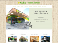 adeg-pleschberger.at Webseite Vorschau