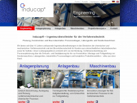 inducap-engineering.de Webseite Vorschau
