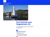 obersee-segelschule.ch Webseite Vorschau
