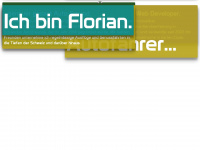 florianmüller.ch Webseite Vorschau