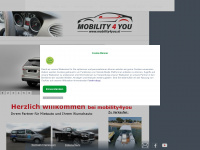 mobility4you.at Webseite Vorschau