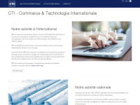 cti.fr Webseite Vorschau