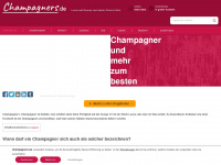 champagners.de Webseite Vorschau