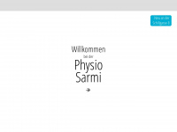 physio-sarmi.ch Webseite Vorschau