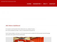 samariter-romanshorn.ch Webseite Vorschau