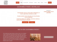 zadenbibliotheeknederland.nl Webseite Vorschau