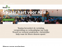 bonisa.nl Webseite Vorschau