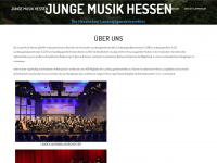 junge-musik-hessen.de Webseite Vorschau