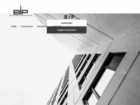 bip-generalbau.de Webseite Vorschau