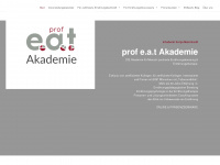 profeat-akademie.de Webseite Vorschau