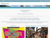 deck16.eu Webseite Vorschau