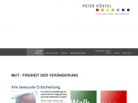 peter-koestel.de Webseite Vorschau
