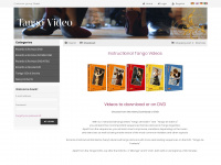 tango-dvd.net Webseite Vorschau