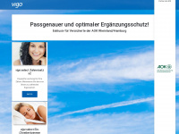 vigo-select.de Webseite Vorschau