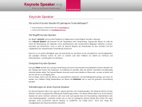 keynote-speaker.org Thumbnail