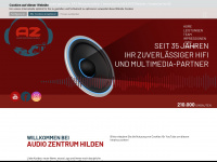 audiozentrum-hilden.de Webseite Vorschau