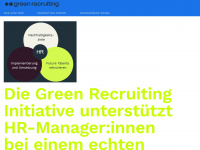 green-recruiting.de Webseite Vorschau
