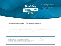 stadtfest-heidenau.de Webseite Vorschau