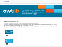 owlbib.info Webseite Vorschau