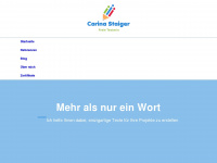 carinastaiger.de Webseite Vorschau