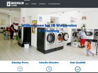 waschsalon-straubing.de Webseite Vorschau