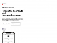 teamfinder-pro.ch Webseite Vorschau