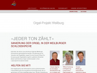 orgel-projekt-weilburg.com Webseite Vorschau