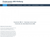 förderverein-jms-weilburg.de Webseite Vorschau