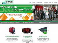 scherfler-landtechnik.at Webseite Vorschau