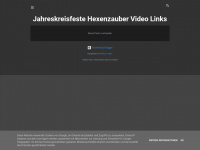 jahreskreisfeste.blogspot.com Webseite Vorschau