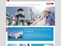 xervon.sk Webseite Vorschau