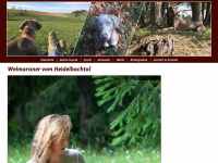 weimaraner-jagdhund.de Webseite Vorschau