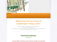 ergotherapie-thomas-lamm.de Webseite Vorschau