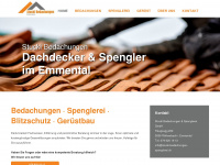 stucki-bedachungen-spenglerei.ch Webseite Vorschau
